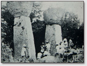 Остров Тиниан, фотография начала прошлого века.