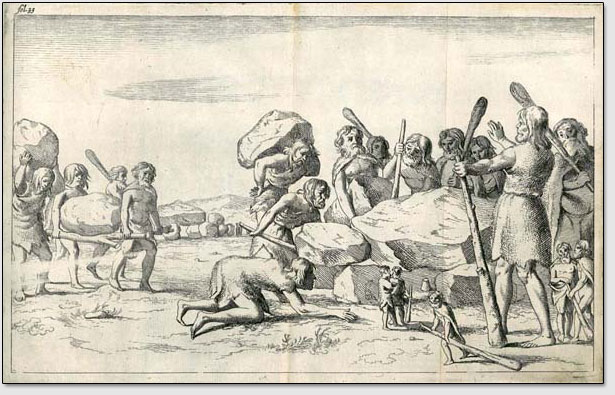 Иллюстрация из книги голландского историка Йохана Пикарда [Johan Picardt].