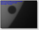 Транзит Венеры по диску солнца. Время 12.58.03 MESZ (снимки Кипенхойровского института солнечных исследований г. Фрайбург, Германия)