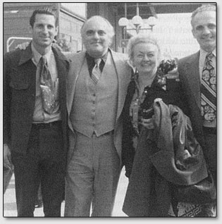 Слева направо: Ричард Ален, Марсель Фогель, Дороти Реталлак, Стив Бакстер. 80-е годы прошлого века.