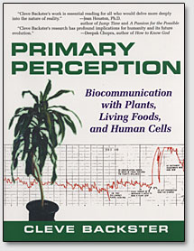 Обложка книги Клива Бакстера "Primary Perception. Biocommunication with Plants, Living Foods, and Human Cells"